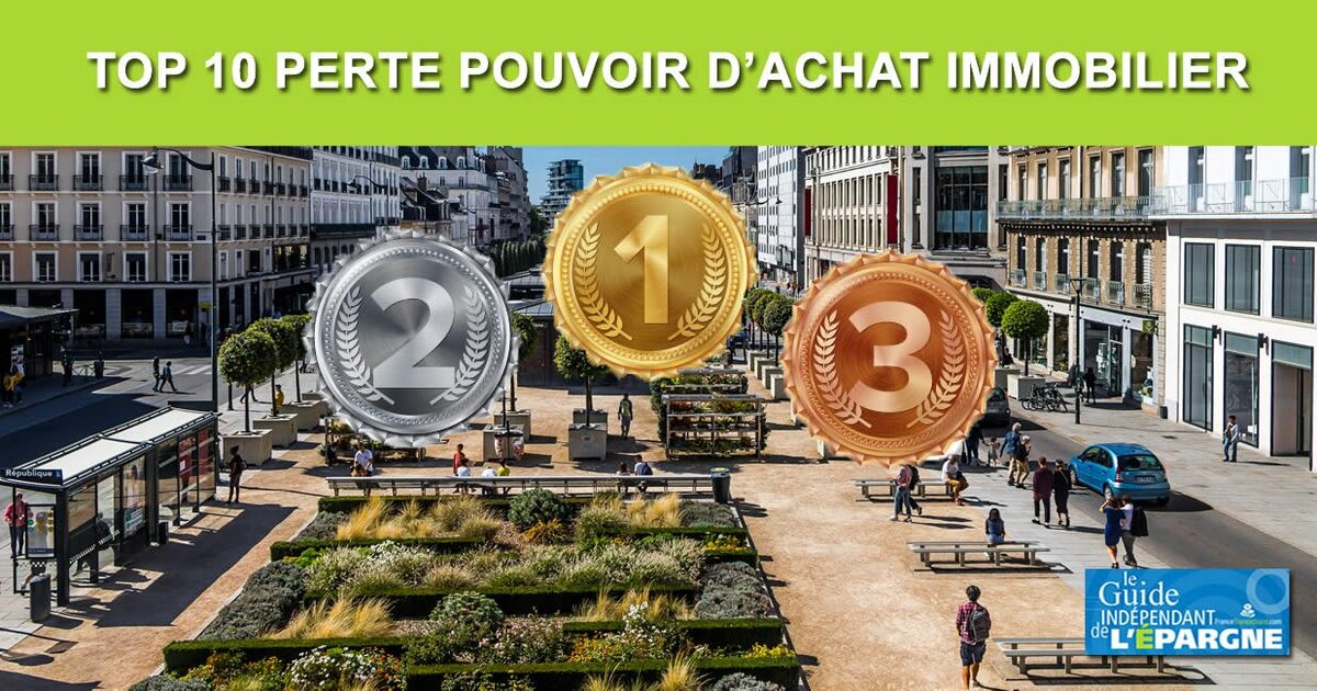 Immobilier Top Des Villes O La Perte De Pouvoir D Achat