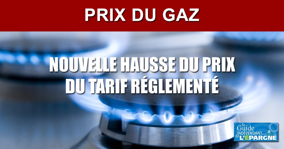 Prix Du Gaz Nouvelle Hausse De Des Tarifs R Glement S Au Er