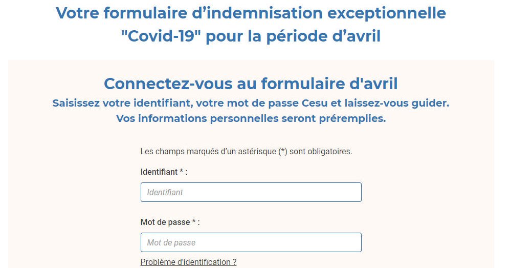 Cesu Et Pajemploi Les Formulaires De D Claration Des Heures De