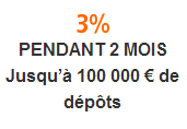 Livret Epargne Orange : 3% pendant 2 mois, plafond de 100.000€, à saisir avant fin juin !