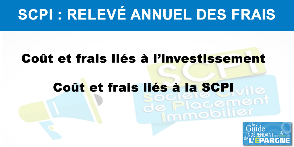 Releve Annuel Des Frais De Scpi Une Douche Froide Pour Les Epargnants Les Moins Avertis Actualites Epargne