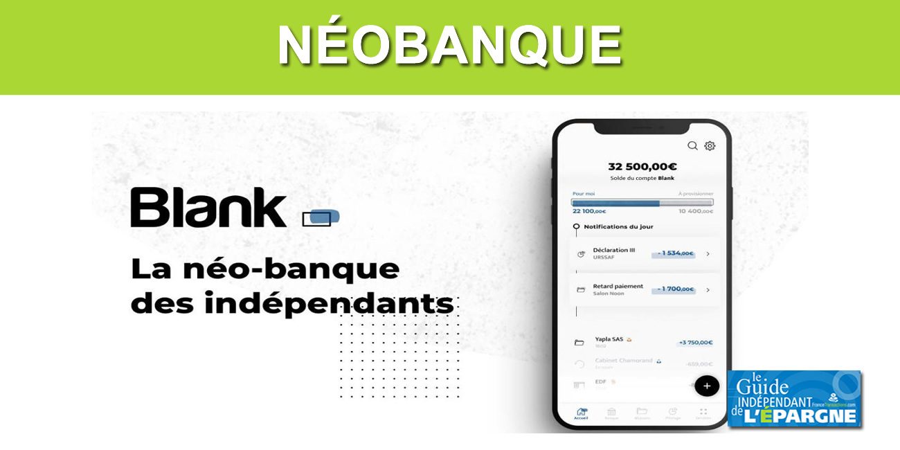 Blank La Neobanque Dediee Aux Independants Creee Par La Fabrique By Ca Credit Agricole Actualites Des Banques