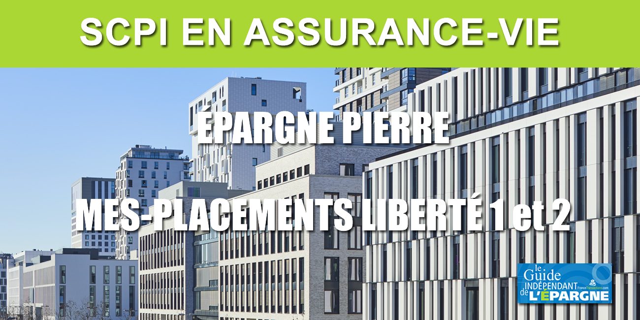 Scpi En Assurance Vie La Reputee Scpi Epargne Pierre Desormais Accessible Sur Mes Placements Liberte Actualites Assurance Vie