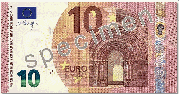 Argent : Un nouveau billet de 10 euros en 2014 !