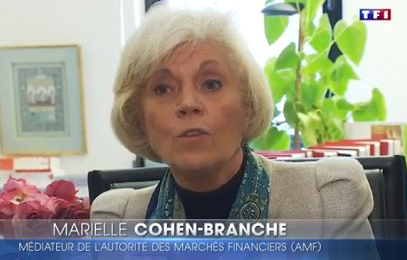 M.Cohen-Branche, médiateur de l’AMF sur TF1 le 26 octobre 2017 est explicite