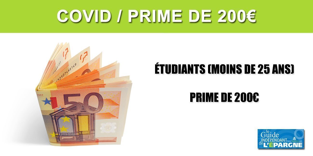 COVID / Prime de 200 euros versée à 815.000 étudiants début juin COVID / Prime de 200 euros versée à 815.000 étudiants début juin