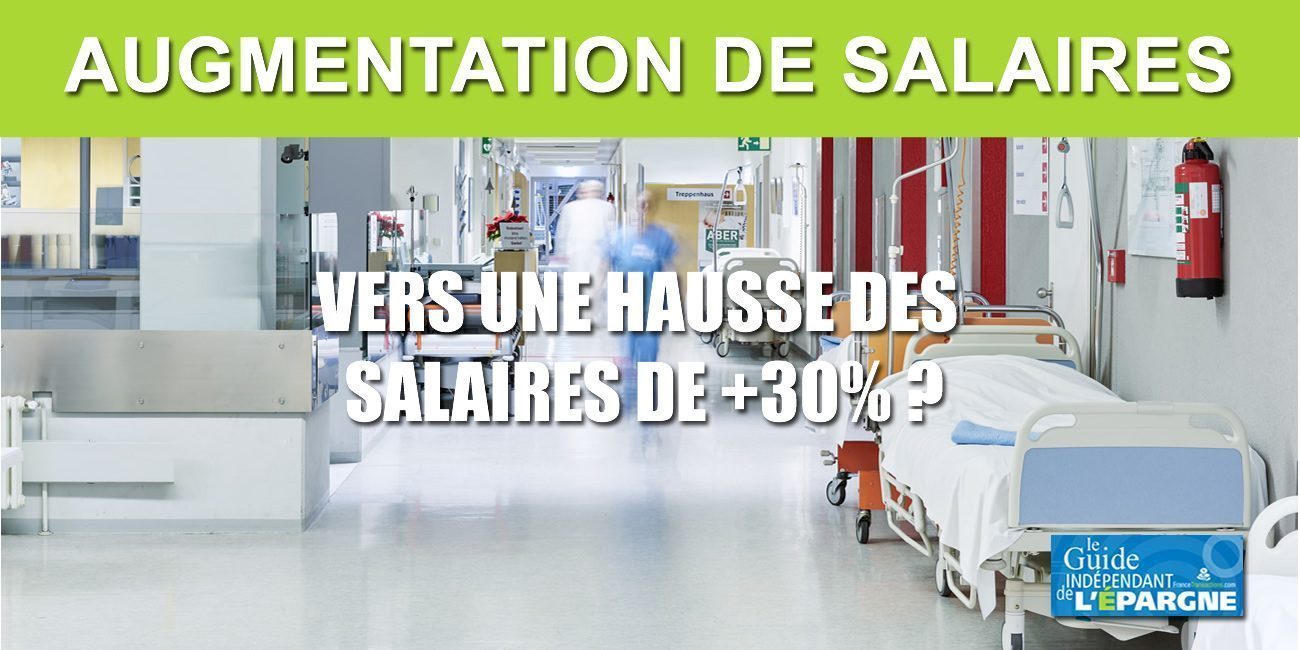 Soignants : hausse significative des salaires, c'est combien en pourcentage ? +10%, +20%, +30%, +40% ? Soignants : hausse significative des salaires, c'est combien en pourcentage ? +10%, +20%, +30%, +40% ?