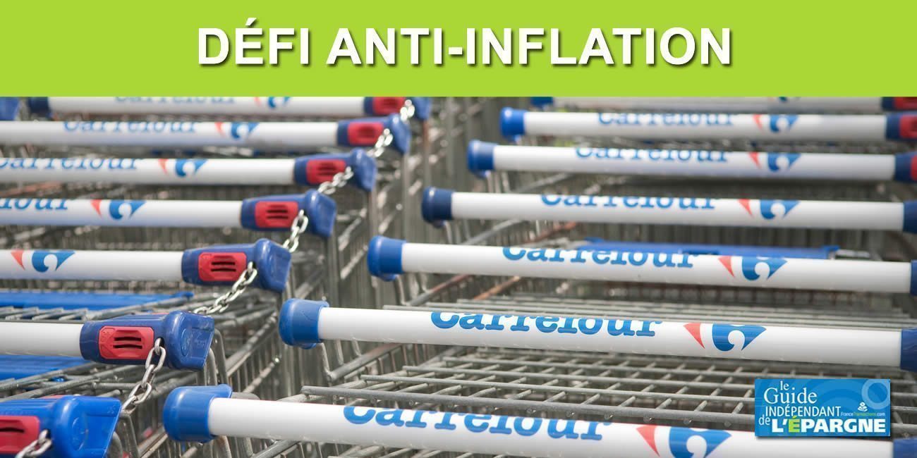 Carrefour bloque les prix de 100 produits de base jusqu'au 30 novembre 2022 Carrefour bloque les prix de 100 produits de base jusqu'au 30 novembre 2022