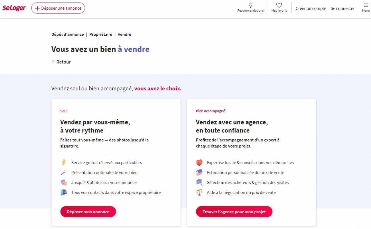 Annonces gratuites de vente immobilière : le portail SeLoger désormais accessible aux particuliers, sans frais Annonces gratuites de vente immobilière : le portail SeLoger désormais accessible aux particuliers, sans frais