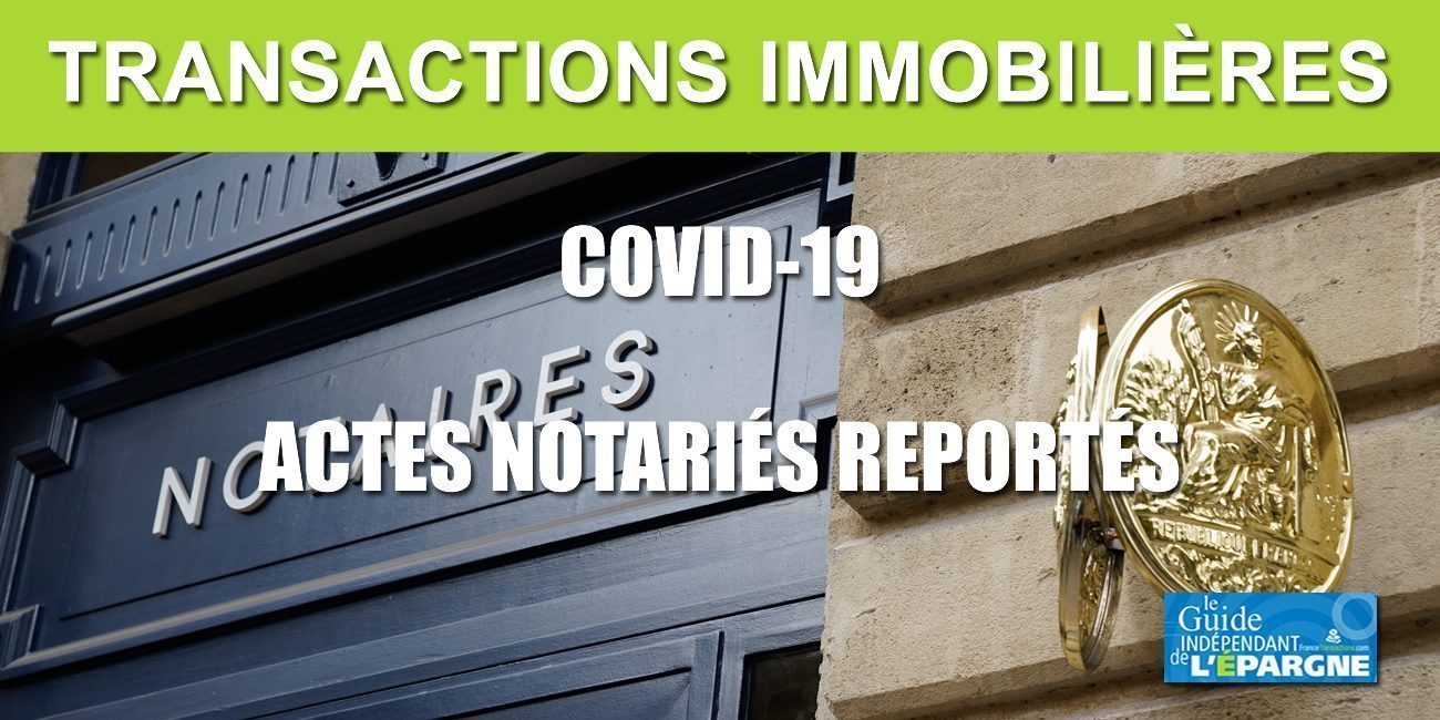 Coronavirus : blocage des transactions immobilières, le gouvernement promet une amélioration Coronavirus : blocage des transactions immobilières, le gouvernement promet une amélioration