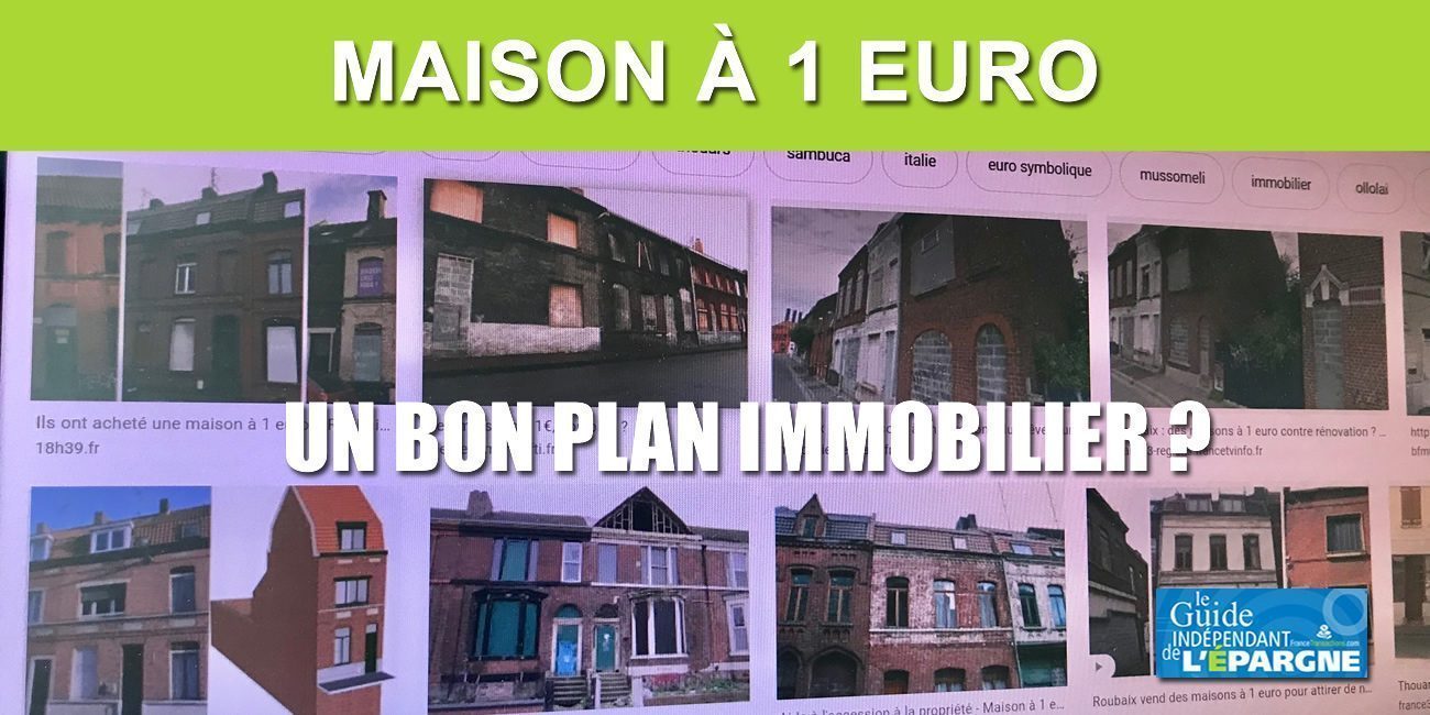 Maisons à 1 euro ? Pas forcément un bon plan immobilier ! Maisons à 1 euro ? Pas forcément un bon plan immobilier !