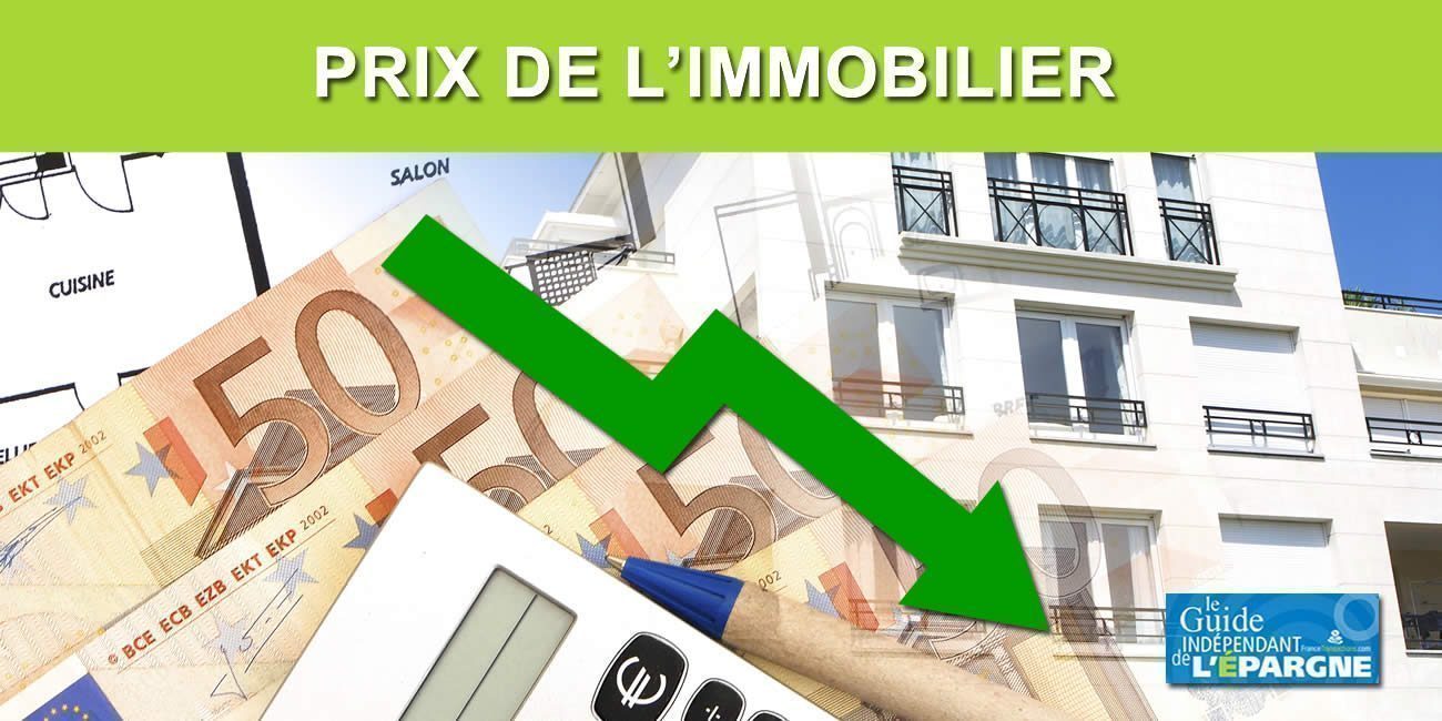 Immobilier : la baisse des prix débute enfin dans les grandes villes, lentement (jusqu'à -1% sur un mois), mais surement Immobilier : la baisse des prix débute enfin dans les grandes villes, lentement (jusqu'à -1% sur un mois), mais surement