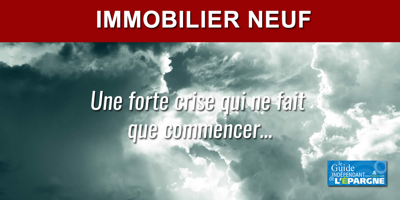 Immobilier neuf : le marché s'enfonce dans la crise, recul des ventes de 25% au premier trimestre 2023 Immobilier neuf : le marché s'enfonce dans la crise, recul des ventes de 25% au premier trimestre 2023