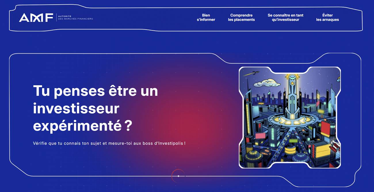 Investipolis : la ludique citée de l'AMF pour consolider les connaissances financières des jeunes investisseurs Investipolis : la ludique citée de l'AMF pour consolider les connaissances financières des jeunes investisseurs