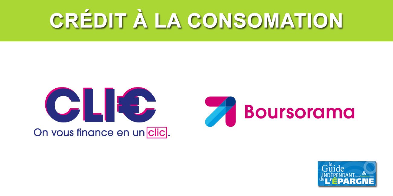 CLI€ de Boursorama, une solution de crédit pour financer des dépenses imprévues en un clic, ou presque CLI€ de Boursorama, une solution de crédit pour financer des dépenses imprévues en un clic, ou presque