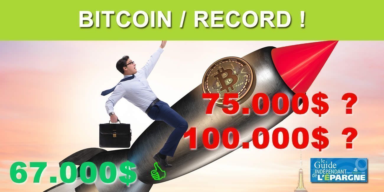 #Bitcoin en dollars, nouveau record historique, c'est fait ! En route pour les 75.000$ ! Ou pas. #Bitcoin en dollars, nouveau record historique, c'est fait ! En route pour les 75.000$ ! Ou pas.