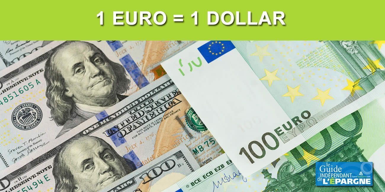 Marchés financiers : la parité Euro Dollar est en vue, 1 euro = 1,02 dollar ce mardi 5 juillet 2022 Marchés financiers : la parité Euro Dollar est en vue, 1 euro = 1,02 dollar ce mardi 5 juillet 2022