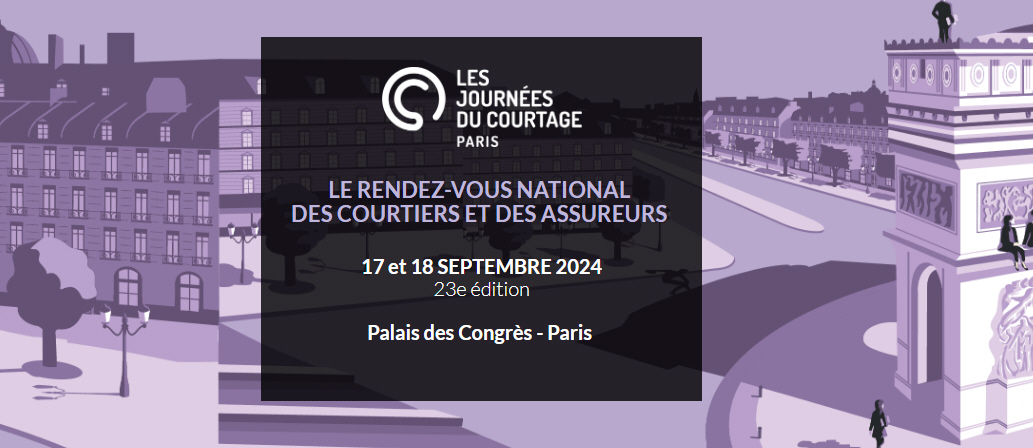 Les Journées du Courtage, 23e édition, le salon professionnel des courtiers en assurance (vie, santé, IARD) Les Journées du Courtage, 23e édition, le salon professionnel des courtiers en assurance (vie, santé, IARD)