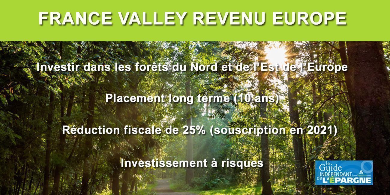 Épargne verte / France Valley Revenu Europe : pour investir dans les forêts européennes Épargne verte / France Valley Revenu Europe : pour investir dans les forêts européennes
