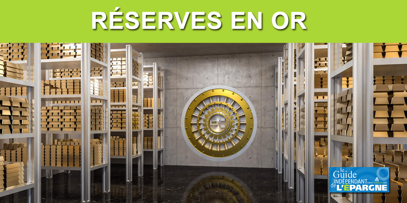 Les réserves en OR de la France ont augmenté de 6,871 milliards d'euros en juillet 2025 Les réserves en OR de la France ont augmenté de 6,871 milliards d'euros en juillet 2025