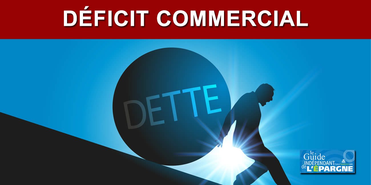 Déficit commercial de la France : la machine à perdre s'emballe, 164 milliards d'euros Déficit commercial de la France : la machine à perdre s'emballe, 164 milliards d'euros