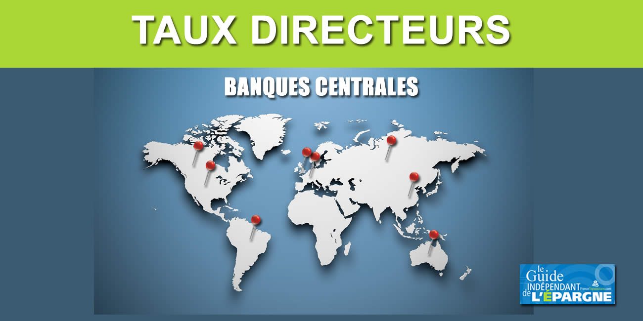 Taux d'intérêts directeurs / conflit Moyen-Orient : les banques centrales ne vont pas baisser leurs taux Taux d'intérêts directeurs / conflit Moyen-Orient : les banques centrales ne vont pas baisser leurs taux