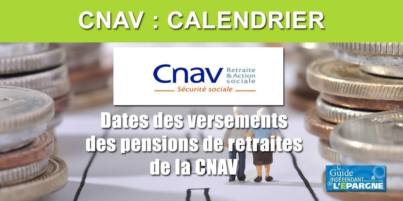 📅 Calendrier 2026 de la CNAV (Versement des pensions de retraites) 📅 Calendrier 2026 de la CNAV (Versement des pensions de retraites)