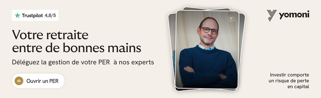 Jusqu'à 2000 euros offerts sur votre PER YOMONI