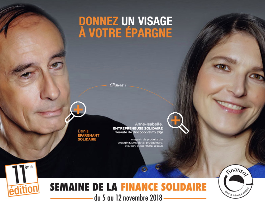 Semaine de la Finance Solidaire, jusqu'au 12 novembre #SFS18 Semaine de la Finance Solidaire, jusqu'au 12 novembre #SFS18
