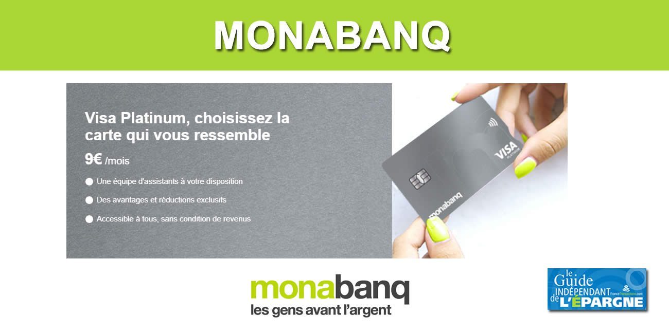 Monabanq : votre compte remboursé pendant 1 an + 40€ offerts