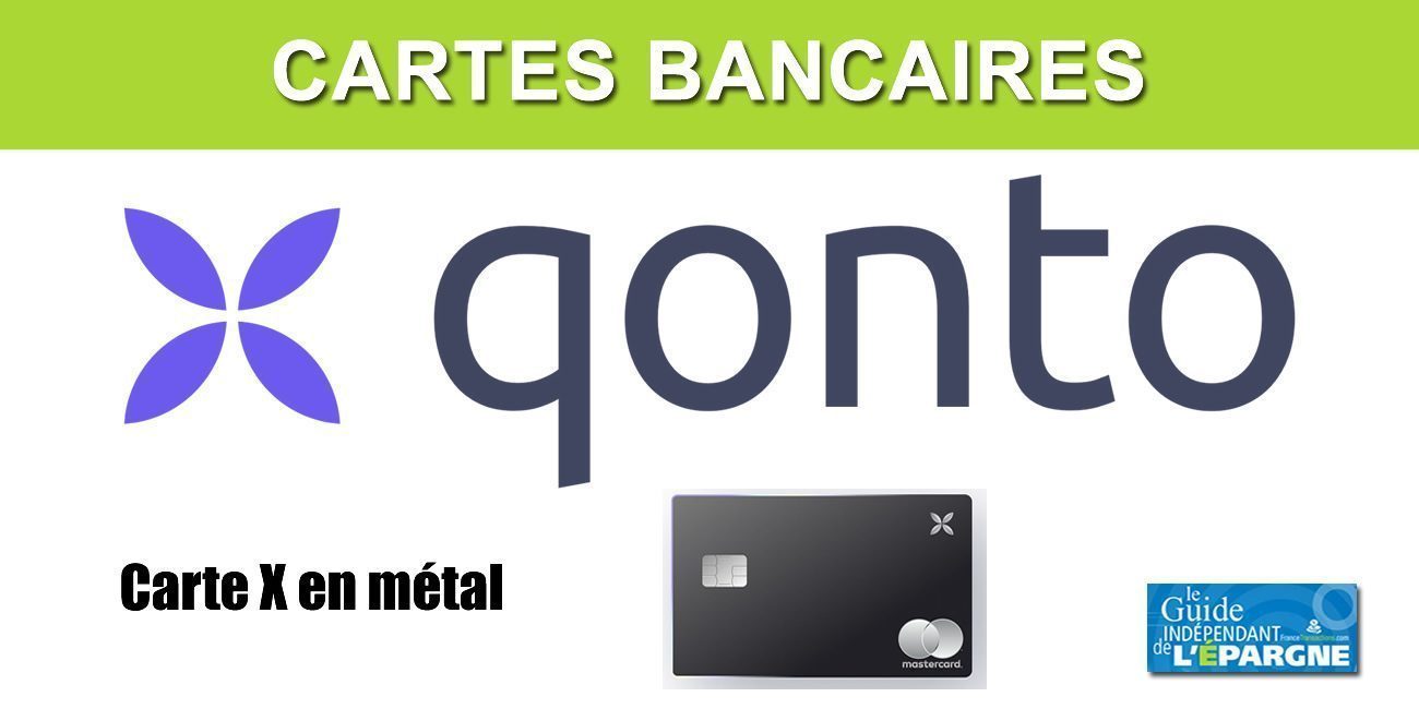 La carte bancaire X de Qonto, en métal, à destination des pros, est victime de son succès La carte bancaire X de Qonto, en métal, à destination des pros, est victime de son succès
