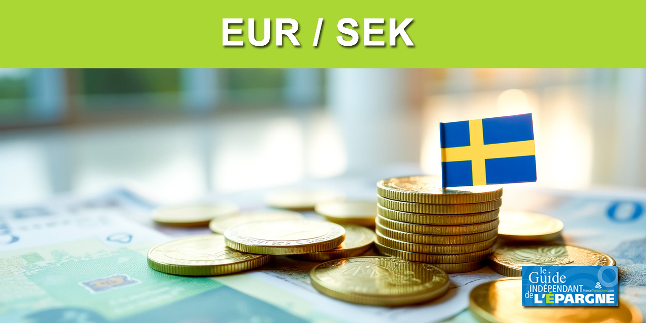 Taux de change Euro SEK (couronne suédoise) en mars 2026 Taux de change Euro SEK (couronne suédoise) en mars 2026