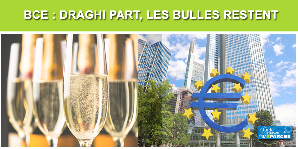 BCE : Draghi a fêté son départ avec des bulles, immobilières et financières. Mais qui va trinquer ?