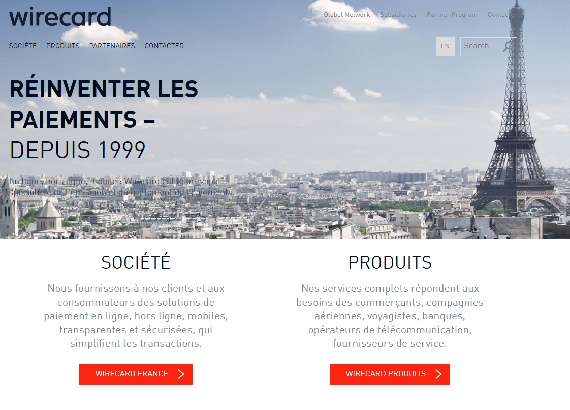 Wirecard se lance dans la banque mobile, en proposant un compte à terme à 0.75%