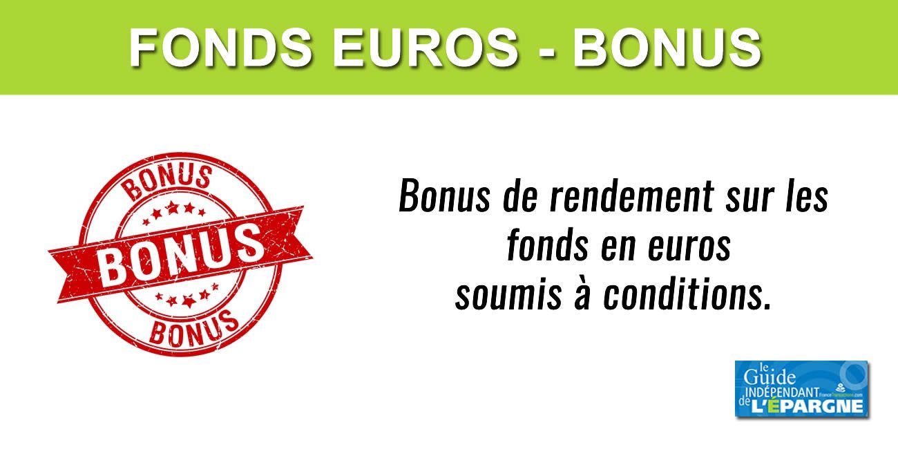 PER : un bonus de rendement sur le fonds euros allant jusqu'à +2.40 % en 2025