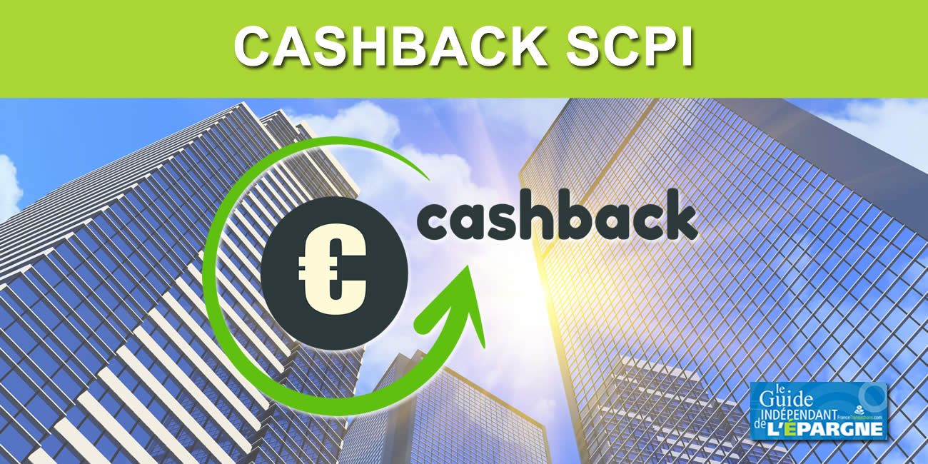 5% de cashback sur la souscription de parts de la SCPI PAREF EVO, cela commence à faire beaucoup !