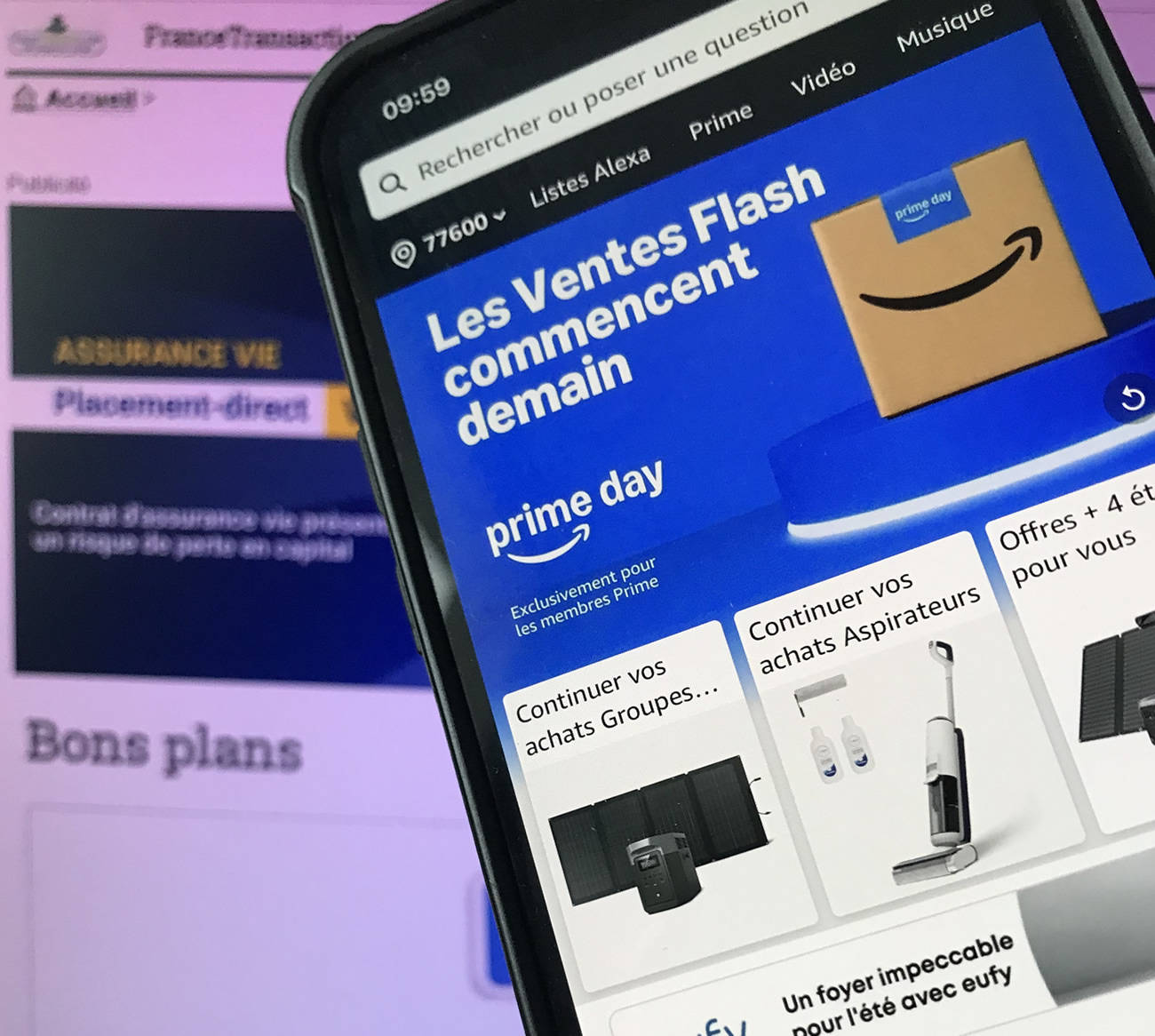 Prime Day d'Amazon (jusqu'à 54% de réduction) : du 8 au 11 juillet, comment en bénéficier ? Prime Day d'Amazon (jusqu'à 54% de réduction) : du 8 au 11 juillet, comment en bénéficier ?