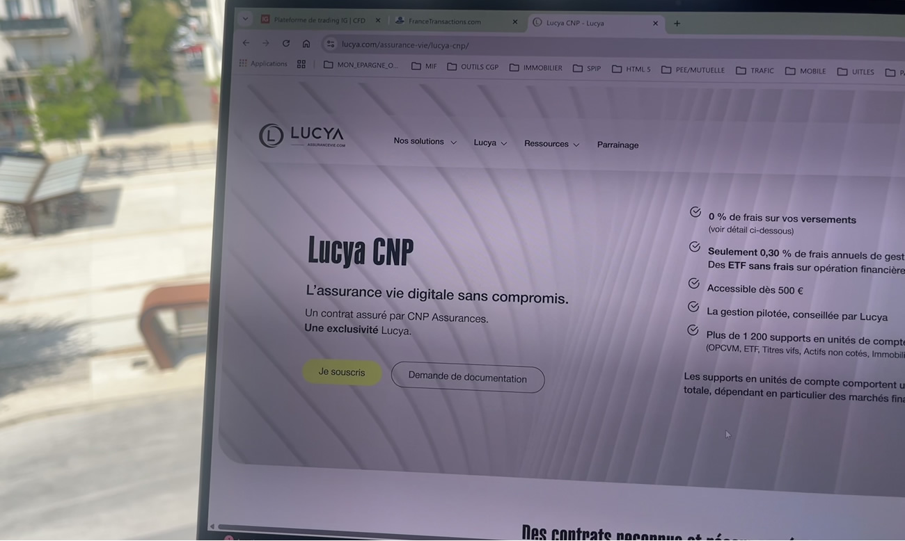 Assurance vie Lucya CNP : 23 nouveaux ETF référencés au contrat Assurance vie Lucya CNP : 23 nouveaux ETF référencés au contrat