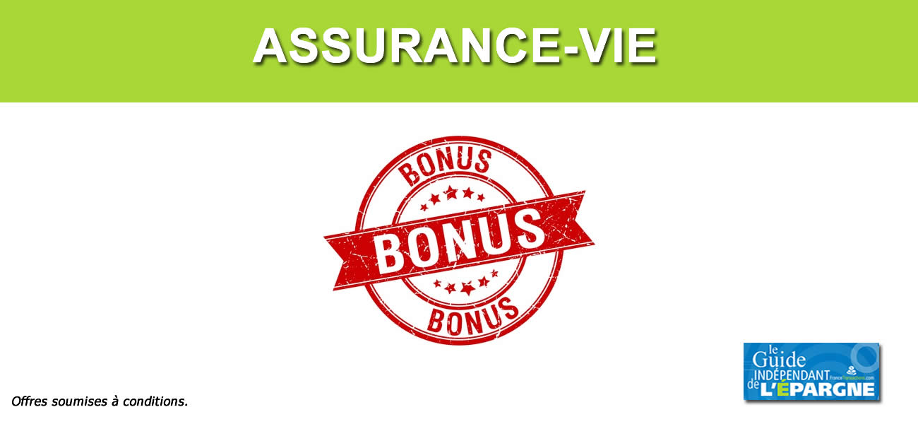 Assurance Vie / fonds euros : liste des bonus de rendement 2024