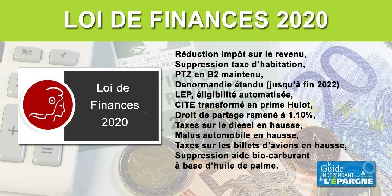 Loi de finances 2020 : les amendements proposés par le Sénat le 22 novembre
