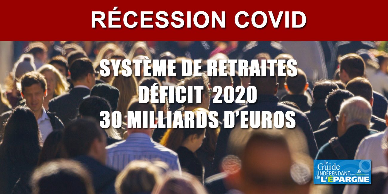 Retraites : le déficit estimé pour 2020 serait multiplié par 7, impact de la récession COVID