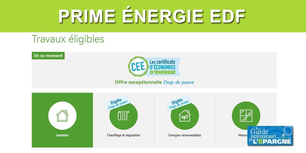 Rénovation énergétique : La Prime énergie d'EDF, pouvant aller jusqu'à 5000 euros, est reconduite jusqu'au 31 décembre 2025