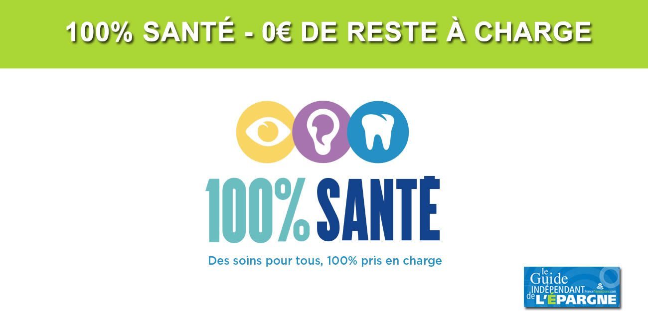 100% santé : prothèses dentaires, auditives et lunettes à 0€ en reste à charge, 10 millions de Français ont bien compris le principe !