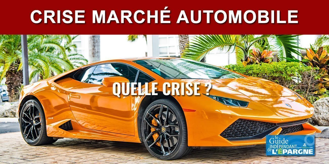 Crise du marché de l'automobile ? Non, Lamborghini a déjà vendu toutes ses voitures jusqu'en 2024 !