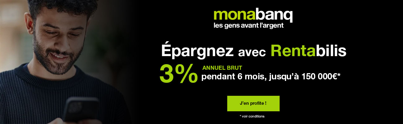 Epargne à 3% chez Monabanq