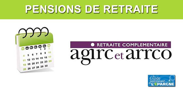 Calendrier 2024 Des Versements Des Pensions De Retraite AGIRC-ARRCO ...