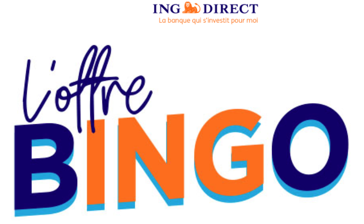 Bingo chez ING Direct : vous passez par la case départ ? Empochez 160€ pour l'ouverture de votre compte