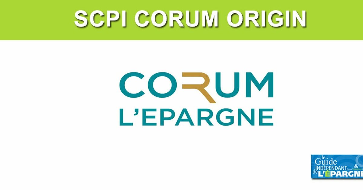 SCPI CORUM Origin record de plus values lors de la vente d un