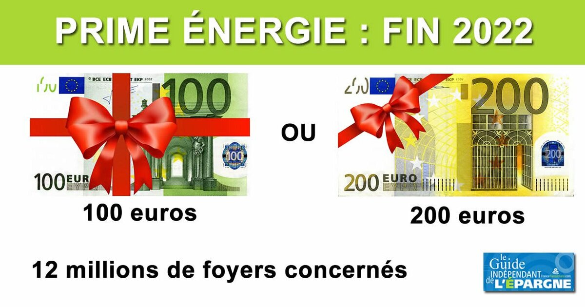 Chèque énergie supplémentaire 2022 (100 ou 200 euros) aije droit à