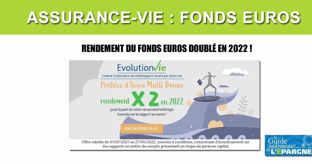 Assurance-Vie Evolution Vie (Abeille Assurances) : Un Taux 2022 Allant ...